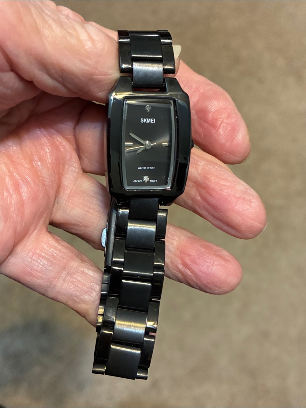 SKMEI Women's Black Stainless Bracelet Watch